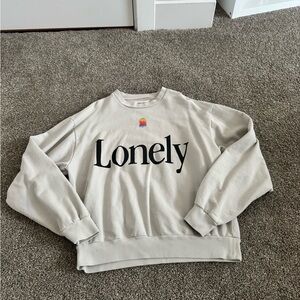 Lonely ghost crewneck